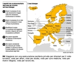 Leggi: Le 6 regole d'oro per viaggiare nell'area Schengen