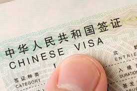 Visto dall' Italia per la Cina