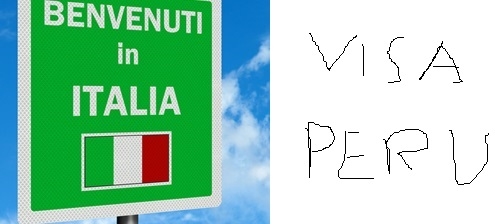 Come essere in regola dal Peru' quando fate transito Francia-Spagna e si arriva in Italia  ? 